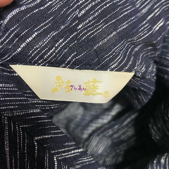 3- SAIA Two Tone Japanese Cowl Neck Blouse - Picture 5 of 8